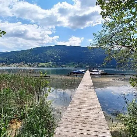 Apartmán Roberto Haus Kmb Seeappartement Am Ossiacher See, Hallenbad, Skiarena Gerlitzen Tschoran