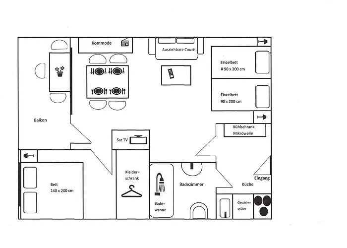 Apartmán Roberto Haus Kmb Seeappartement Am Ossiacher See, Hallenbad, Skiarena Gerlitzen Tschoran