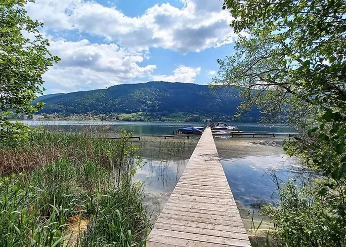 Lägenhet Roberto Haus Kmb Seeappartement Am Ossiacher See, Hallenbad, Skiarena Gerlitzen Tschoran