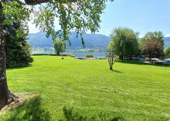 Apartmán Roberto Haus Kmb Seeappartement Am Ossiacher See, Hallenbad, Skiarena Gerlitzen *